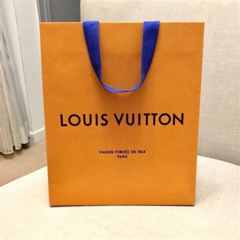 lv paper bags|Lv paper shopping bag.